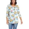 Karen Kane 3/4 Sleeve Shirttail Tee -Karen Kane 71FoK5GwaPL. AC SR736920