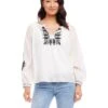 Karen Kane Embroidered Peasant Top 1 Karen Kane Embroidered Peasant Top -Karen Kane 71H909Q4O9L. AC SR736920