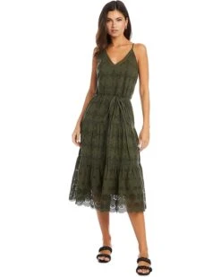 Karen Kane Tiered Midi Dress