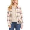 Karen Kane Fringe Shirt Jacket -Karen Kane 71cakwmvvtL. AC SR736920