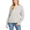 Karen Kane Cable Sweater -Karen Kane 71eIc3FJMeL. AC SR736920