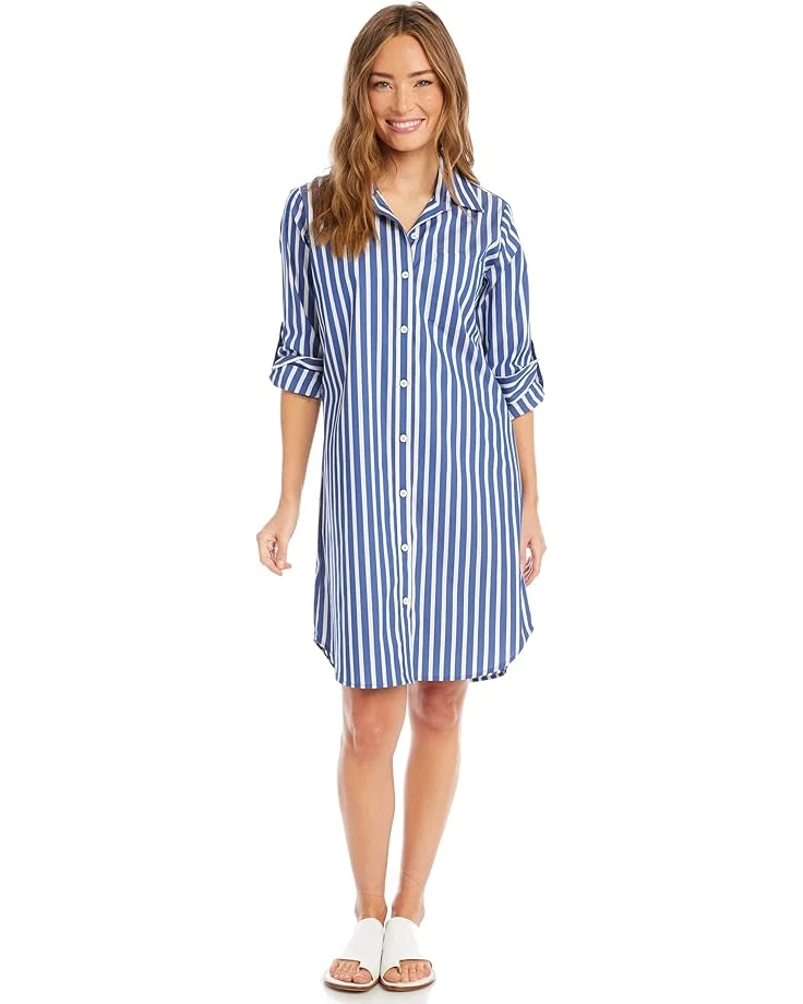 Karen Kane Stripe Shirtdress Karen Kane Stripe Shirtdress -Karen Kane 71tHhBX2cuL. AC SR736920