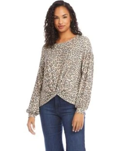 Karen Kane Twist Front Top