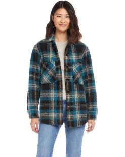 Karen Kane Boucle Shirt Jacket