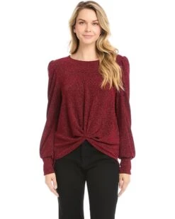 Karen Kane Puff Sleeve Top
