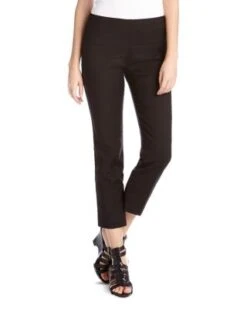 Straight Leg Cropped Pants - Karen Kane