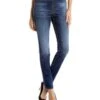Faded Stretch Denim Leggings - Karen Kane -Karen Kane 9091311 fpx