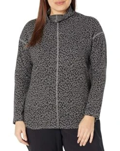 Karen Kane Women's Plus Size Mock Neck Top