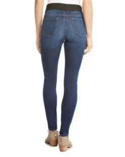 Faded Stretch Denim Leggings - Karen Kane -Karen Kane 9823373 fpx