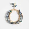 Beaded Multistrand Bracelet -Karen Kane B100027 BLU 1