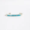 Turquoise Inlay Cuff Bracelet 1 Turquoise Inlay Cuff Bracelet -Karen Kane B100036 001
