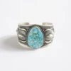 Teardrop Turquoise Stone Cuff Bracelet -Karen Kane B100037 001