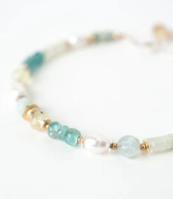 Beaded Crystal Bracelet 4 Beaded Crystal Bracelet -Karen Kane B10026 gre 3