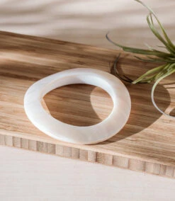 Mother Of Pearl Bangle Bracelet