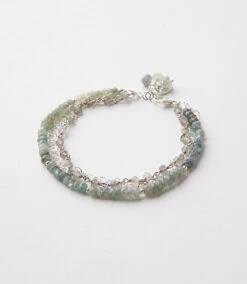 Aquamarine Crystal Bracelet