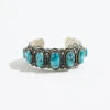 #8 Turquoise Stone Cuff Bracelet 2 #8 Turquoise Stone Cuff Bracelet -Karen Kane B200021 TUR 1