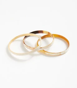 Thin Horn Bangles, Set Of 3 -Karen Kane B200025 MUL 5