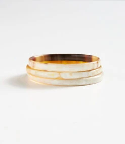 Thin Horn Bangles, Set Of 3 -Karen Kane B200025 MUL 6