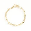 Thin Gold Chain Bracelet 1 Thin Gold Chain Bracelet -Karen Kane B200027 GOL 1