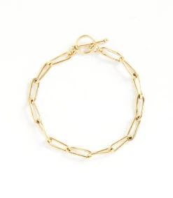 Thin Gold Chain Bracelet