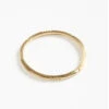 Carved Gold Bangle Bracelet -Karen Kane B200029 GOL 1