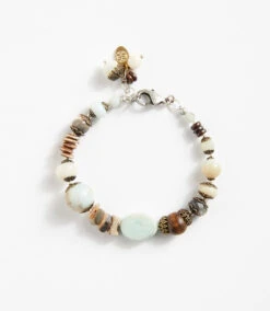 Stone And Shell Bracelet