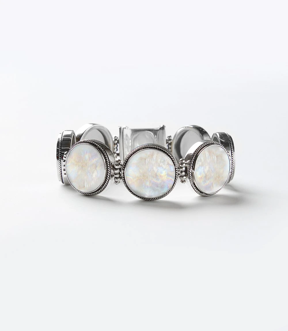 Mother of Pearl Bracelet Mother Of Pearl Bracelet -Karen Kane B300000 silver 001 6ad22c8a 5269 4fc3 ad99 57df46a89893