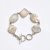 Mother Of Pearl Station Bracelet -Karen Kane B300010 mother of pearl 002