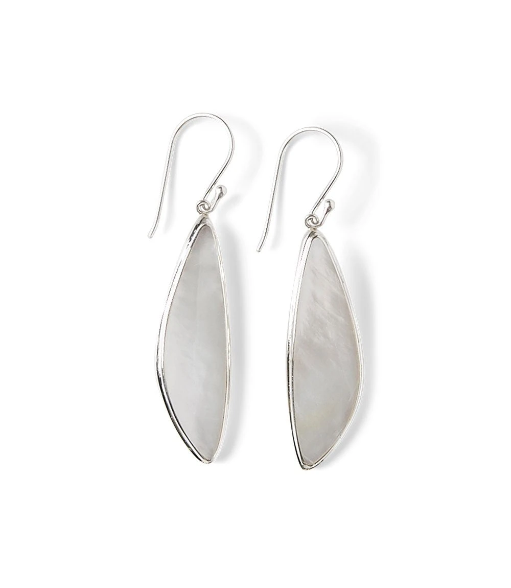 Mother of Pearl Scalene Drop Earrings Mother Of Pearl Scalene Drop Earrings -Karen Kane E100006 mother of pearl 001 620db297 2b68 4335 a693 bc514294d07f
