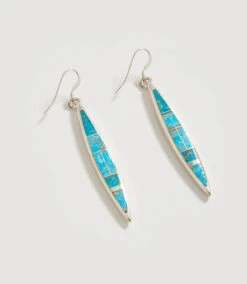 Turquoise Inlay Earrings