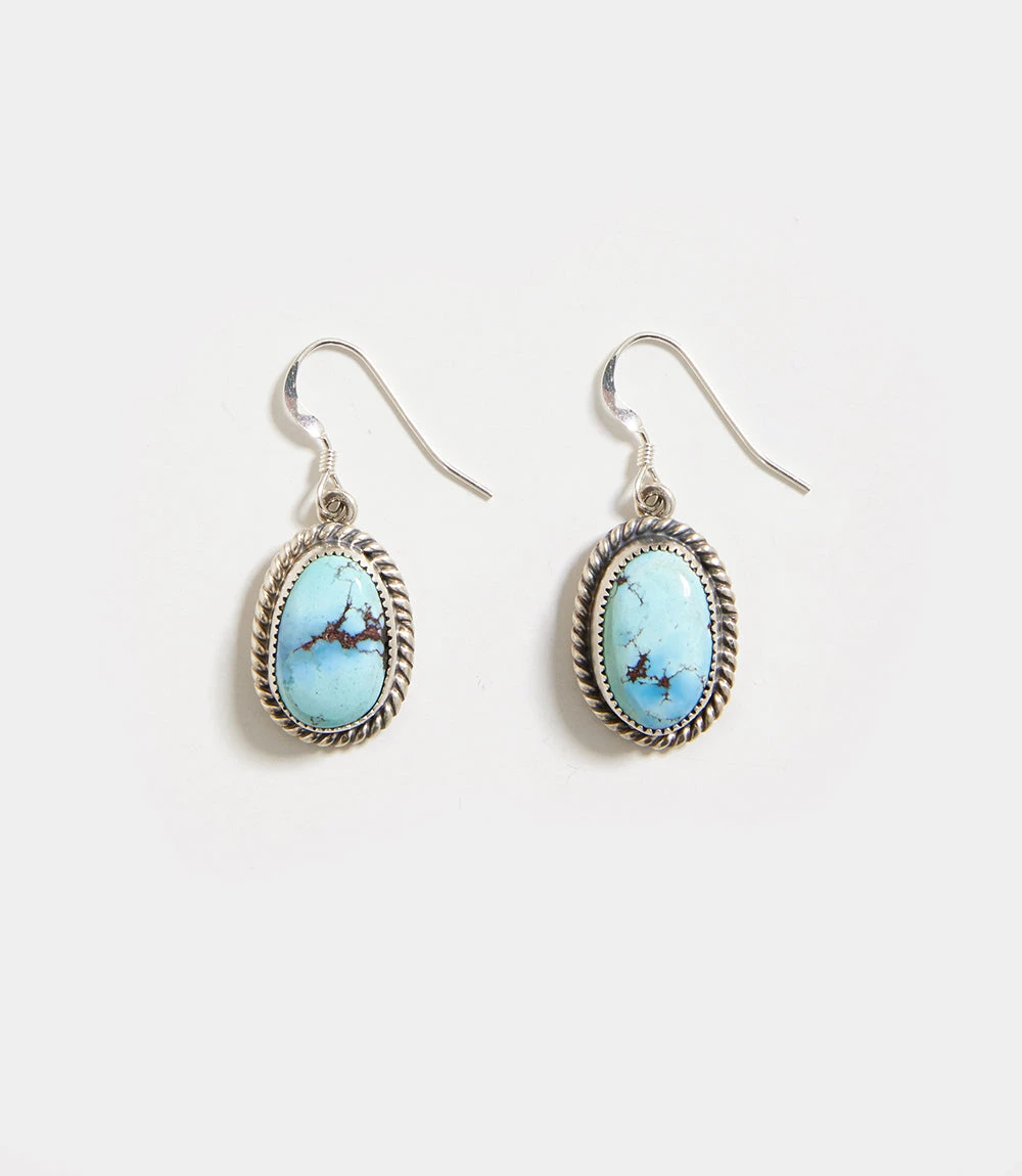 Turquoise Stone Earrings Turquoise Stone Earrings -Karen Kane E200011 TUR 1
