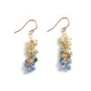 Beaded Cluster Earrings -Karen Kane E200012 GOL