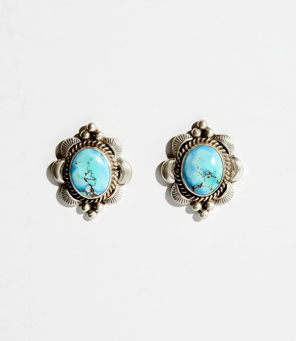 Turquoiose Stone Earrings Turquoiose Stone Earrings -Karen Kane E200014 TUR 1