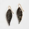 Horn Leaf Earrings -Karen Kane E200017 BLK