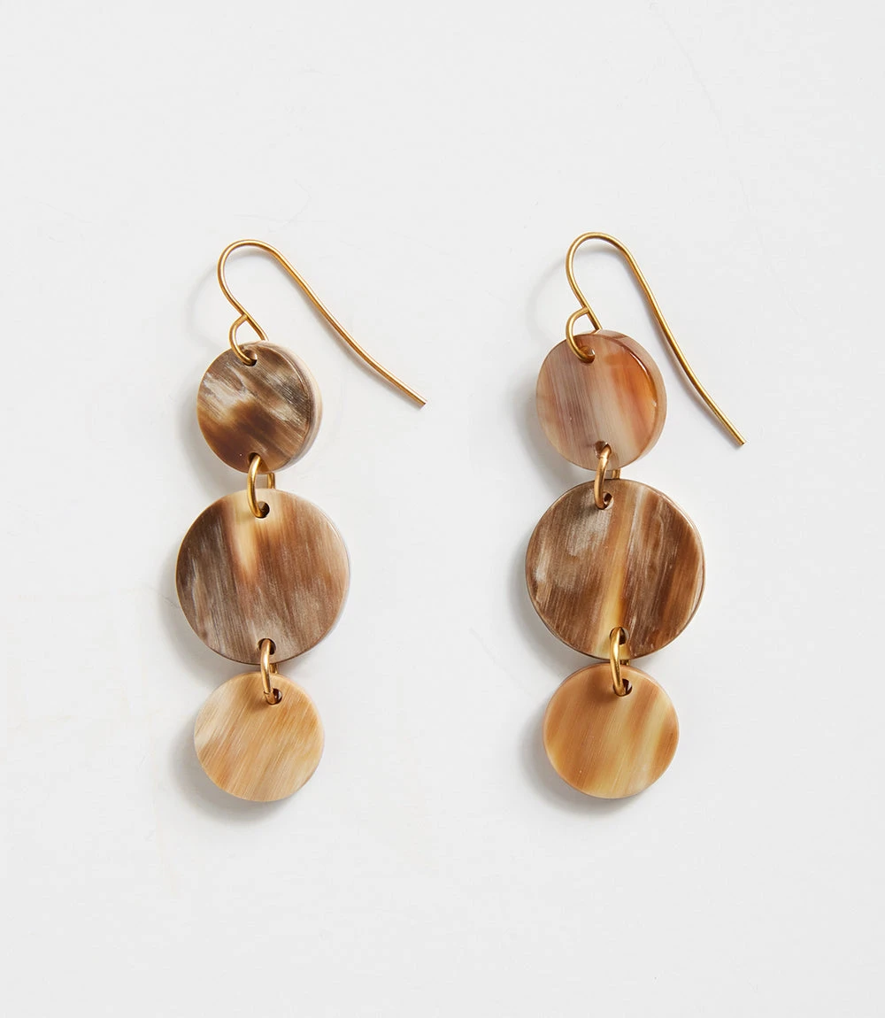 Triple Circle Earrings Triple Circle Earrings -Karen Kane E200019 BRO