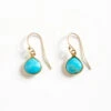 Turquoise Teardrop Earrings -Karen Kane E200025 TUR