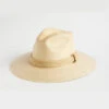 Braided Trim Fedora Hat 2 Braided Trim Fedora Hat -Karen Kane H200004 NAT 1