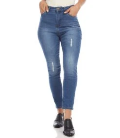 High-Waisted Jeans -Karen Kane L69533 DEN 3621 67e11483 c410 4ce8 8f20 dd321a876d9d