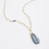 Kyanite Pendant Necklace -Karen Kane N100051 BLU 2