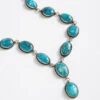 Turquoise Lariat Necklace -Karen Kane N100053 002