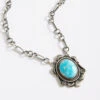 Turquoise Pendant Necklace 1 Turquoise Pendant Necklace -Karen Kane N100056 002