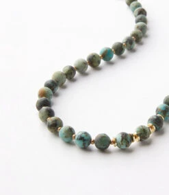 Turquoise Beaded Necklace -Karen Kane N200012 2