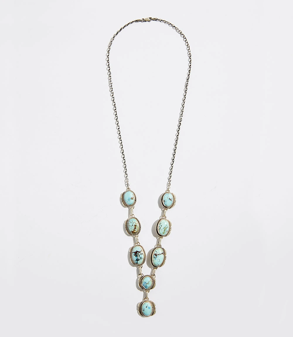 Turquoise Stone Necklace Turquoise Stone Necklace -Karen Kane N200030 TUR 1