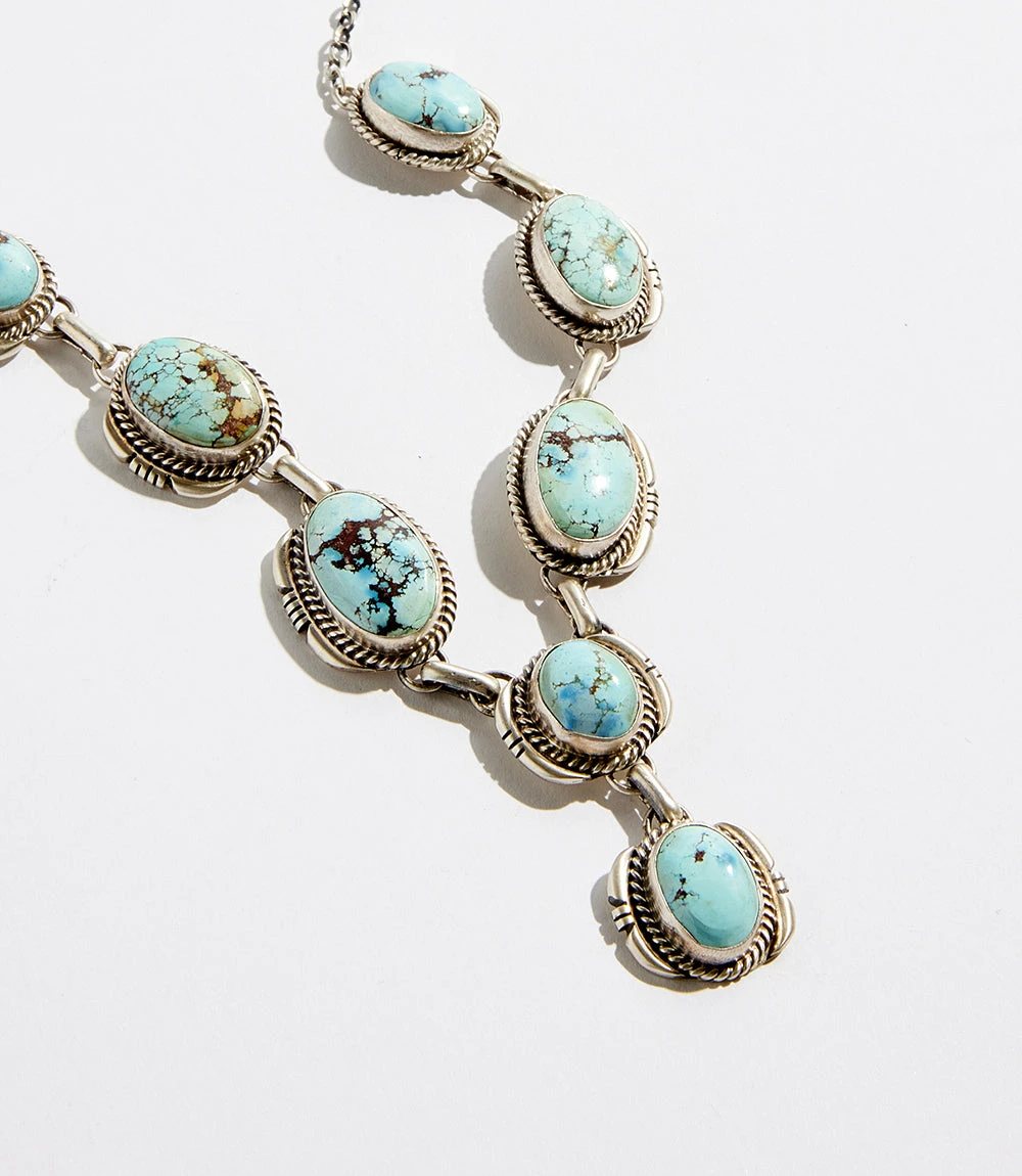 Turquoise Stone Necklace Turquoise Stone Necklace -Karen Kane N200030 TUR 2