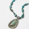 Turquoise Pendant Necklace -Karen Kane N300005 TUR 2