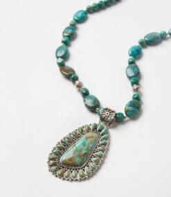 Turquoise Pendant Necklace
