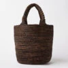 Raffia Tote Bag -Karen Kane T100012 BROWN 1345