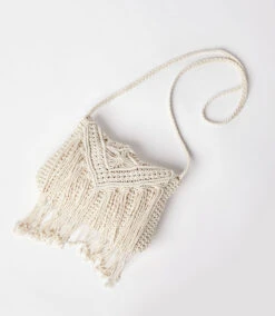 Macrame Crossbody Bag