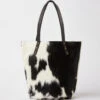 Cowhide Tote -Karen Kane T200009 BWW 1