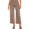 Petite Size Cropped Pants -Karen Kane karenkane 2022 fall 3L06217P PLA 006